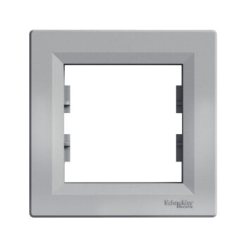 Рамка SE EPH5800161 Asfora 1 постовая алюминий