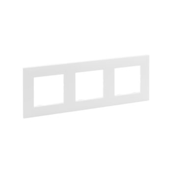 Рамка 3-постовая Niloe Step Белый
