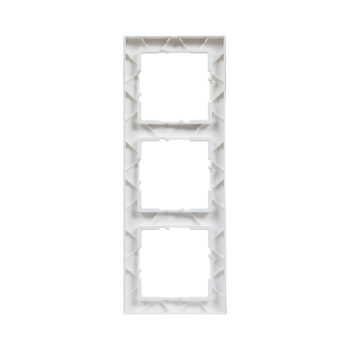 Рамка декор. универсальная 3-постовая Suno Белый