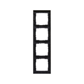 Рамка декор. универсальная 4-постовая Suno Антрацит