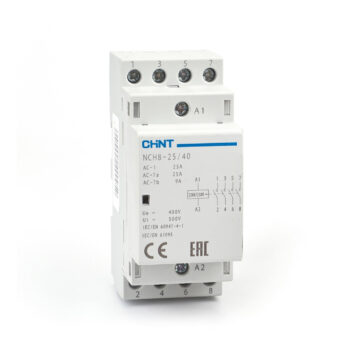 Контактор модульный CHINT NCH8-25/40 25A 4НО AC220/230В 50Гц