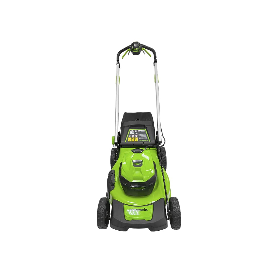 Газонокосилка аккумуляторная Greenworks 40V 48 см бесщеточная самоходная c 1хАКБ 4 Ач и ЗУ — изображение 2