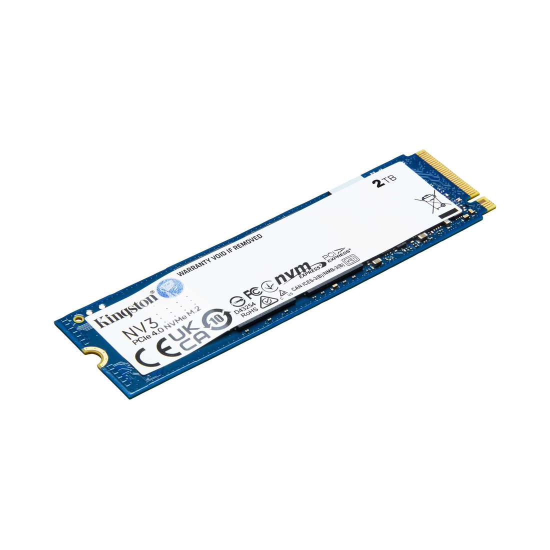 Твердотельный накопитель SSD Kingston NV3 SNV3S/2000G M.2 NVMe PCIe 4.0x4 — изображение 2