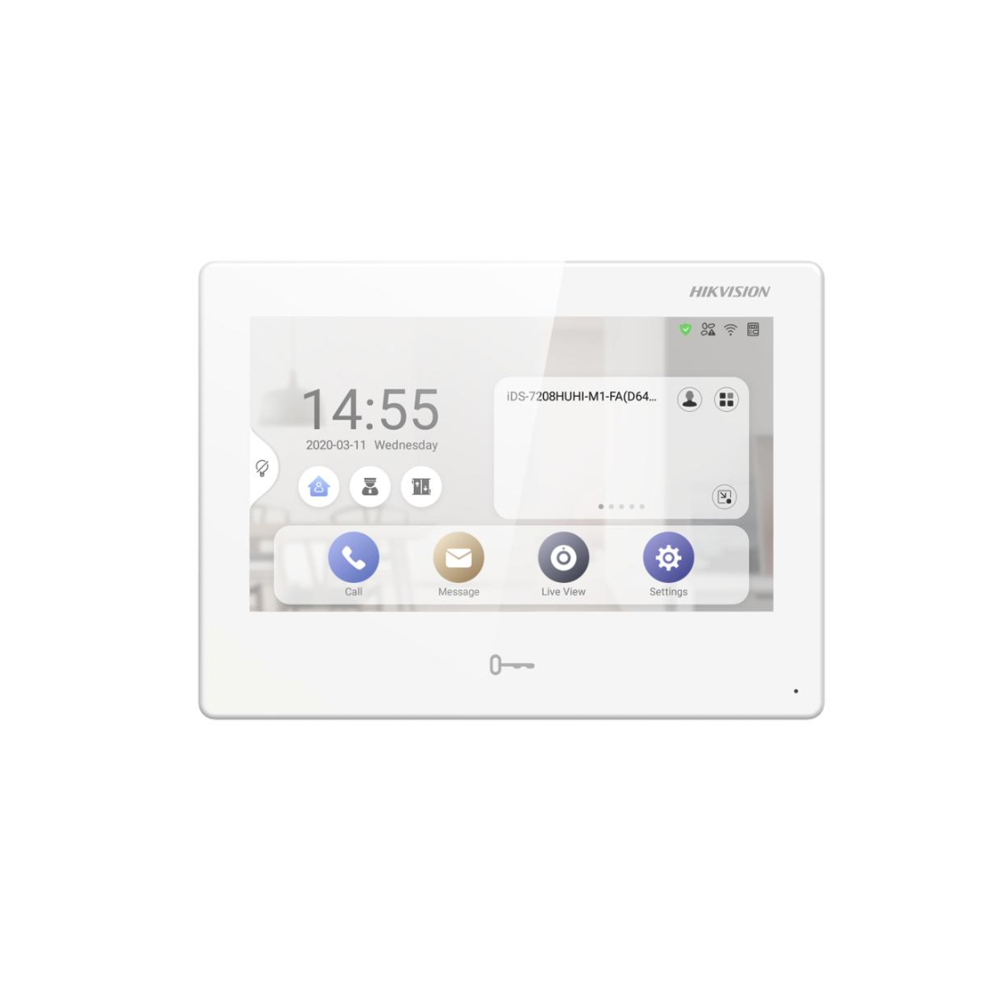 Монитор домофона Hikvision DS-KH9310-WTE1(B) 7"