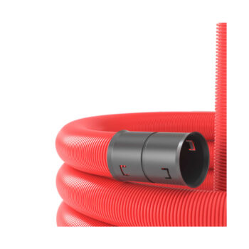 Двустенная труба ПНД DKC 121950 гибкая для кабельной канализации д.50мм с протяжкой