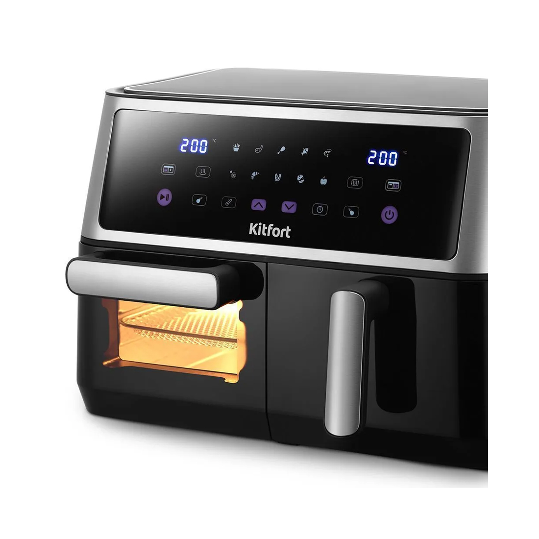 Аэрогриль Kitfort КТ-2256 2 в 1 — изображение 3