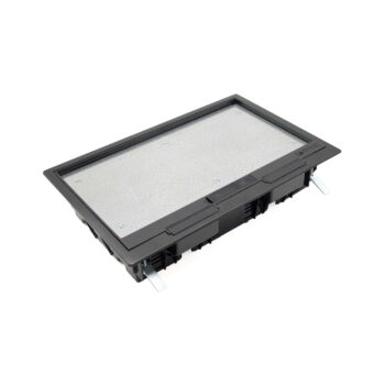 Лючок напольный c изменяемой глубиной DKC 88316 16 модулей Чёрный