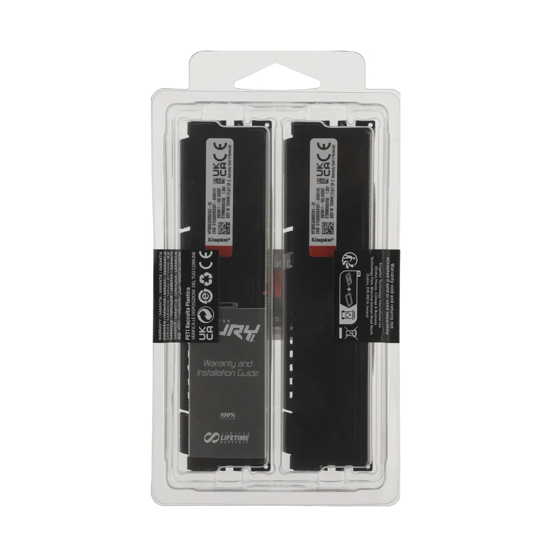 Комплект модулей памяти Kingston FURY Beast Black KF560C36BBE2K2-32 DDR5 32GB (Kit 2x16GB) 6000MHz — изображение 3