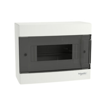 Щит навесной SE EZ9EUC108 8 модулей дымчатая дверь