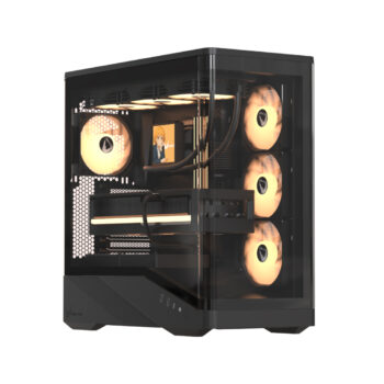 Компьютерный корпус Formula V Crystal U9 PA Black без Б/П