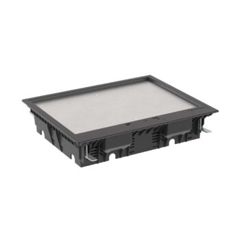 Лючок напольный c изменяемой глубиной DKC 88324 24 модуля Чёрный