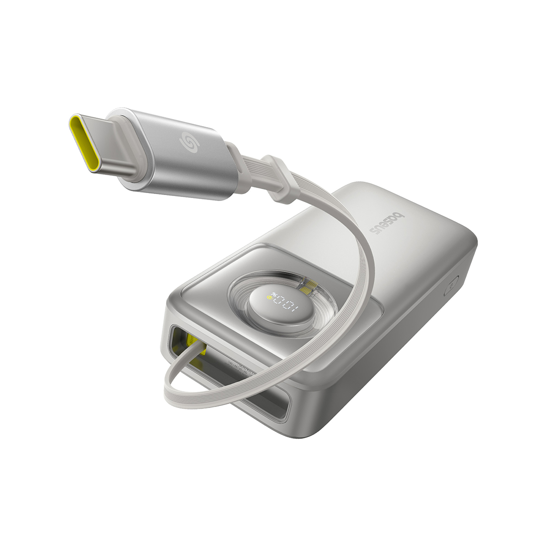 Портативный внешний аккумулятор Baseus Free2Pull 20000mAh 65W Gray (P10073700843-00)