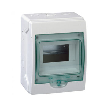 Пылевлагозащищенный корпус щита SE Kaedra 6 модулей IP65