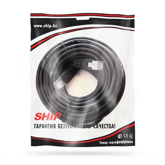 Патч Корд SHIP Cat.5e FTP LSZH RJ-45 10 м S4025BK1000-P — изображение 2
