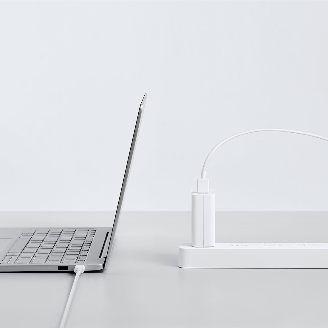 Интерфейсный кабель Xiaomi 6A Type-A to Type-C Cable Белый — изображение 3