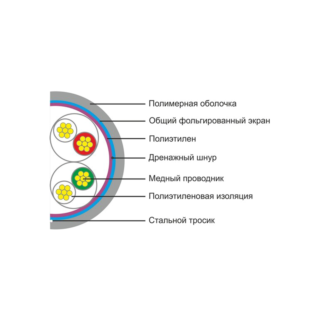 Кабель сетевой SHIP D145S-P Cat.5e FTP 30В PVC — изображение 2