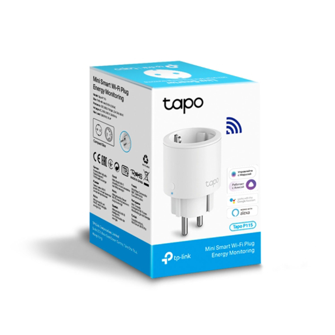 Умная мини Wi-Fi розетка TP-Link Tapo P115 — изображение 3