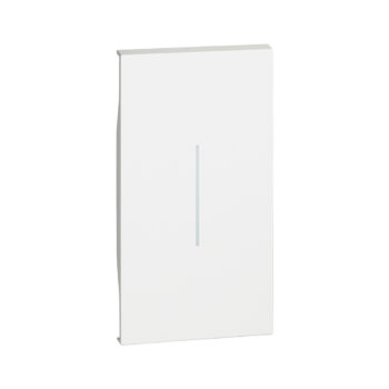 Лицевая панель Bticino KW01M2 Living Now для выкл и перекл 2 модуля белый