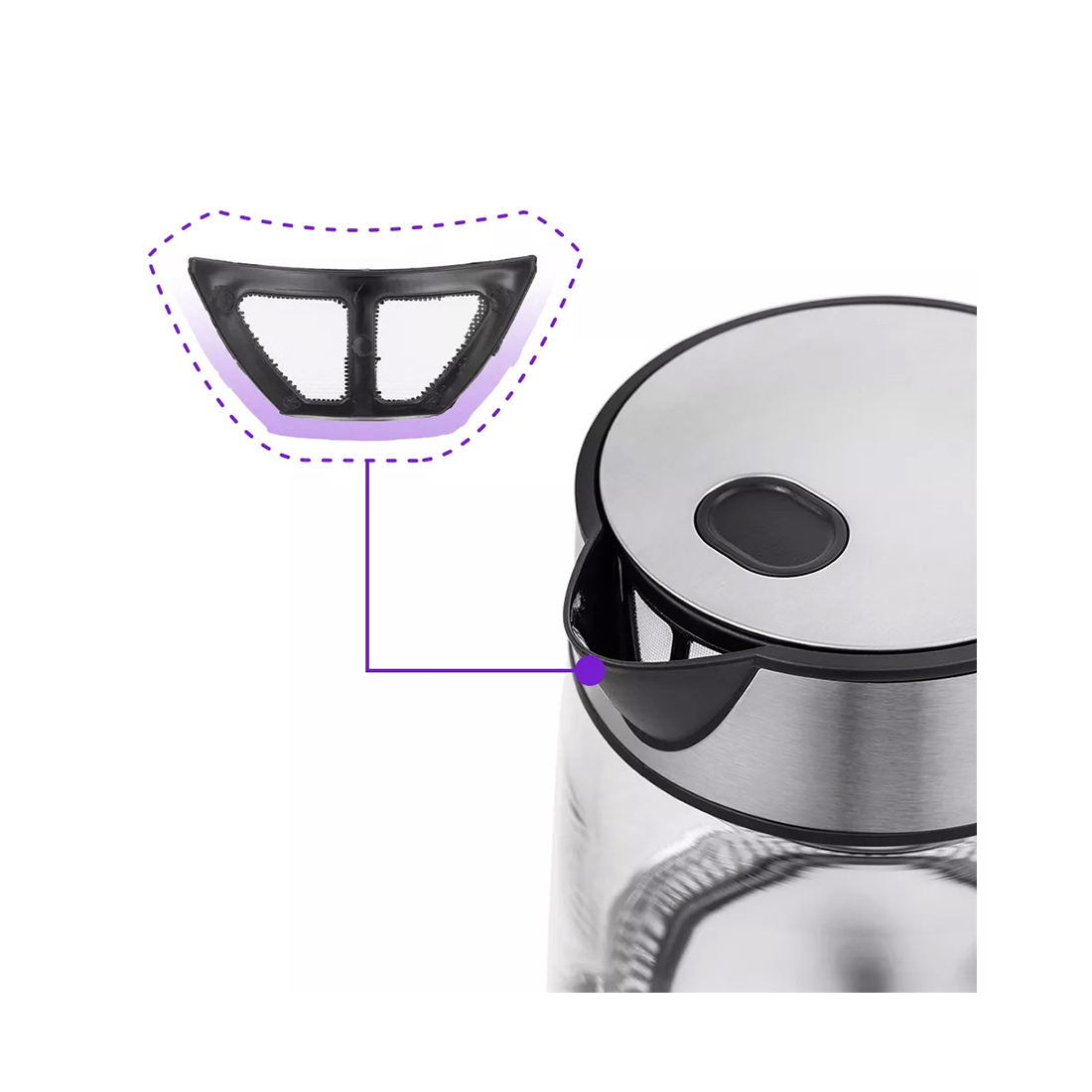 Чайник электрический Kitfort КТ-6105 — изображение 2