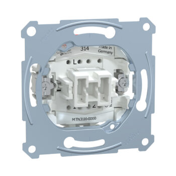 Переключатель мех-м MERTEN MTN3116-0000 D-Life 1 клавишный