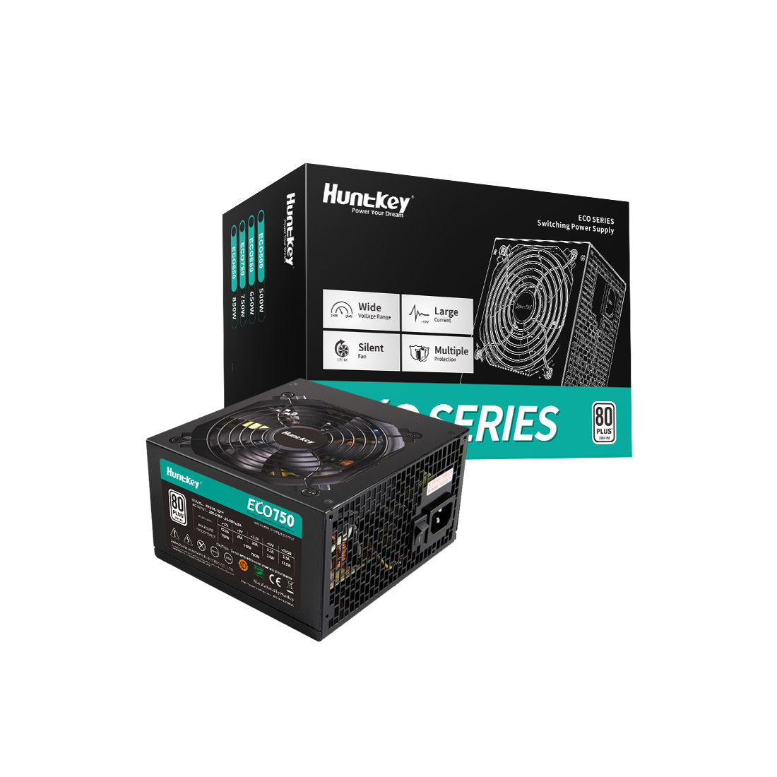 Блок питания Huntkey ECO750 — изображение 3