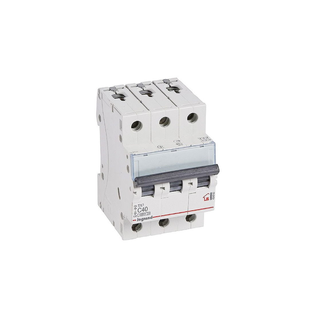 Автоматический выключатель Legrand 404060 3П C 40A TX3 6000 6kA