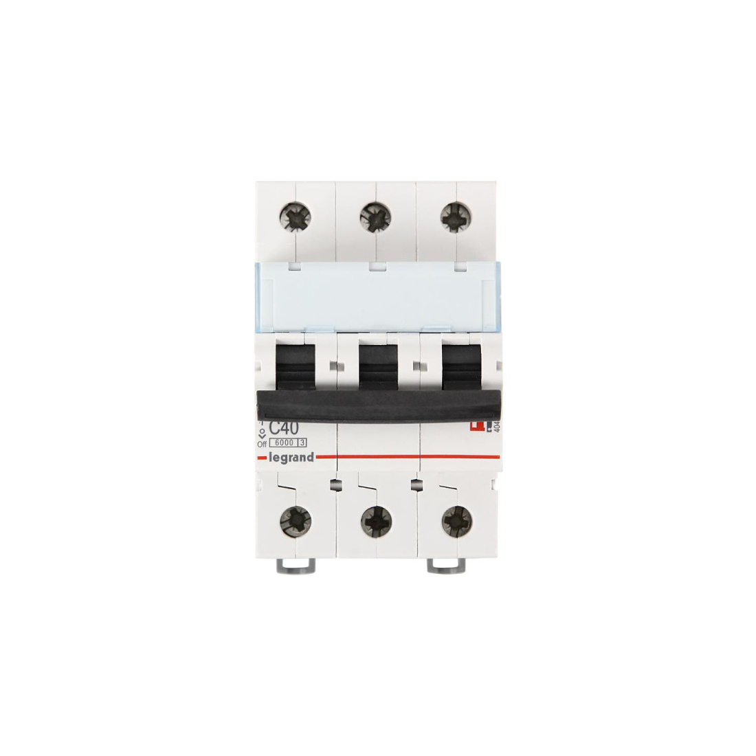 Автоматический выключатель Legrand 404060 3П C 40A TX3 6000 6kA — изображение 2