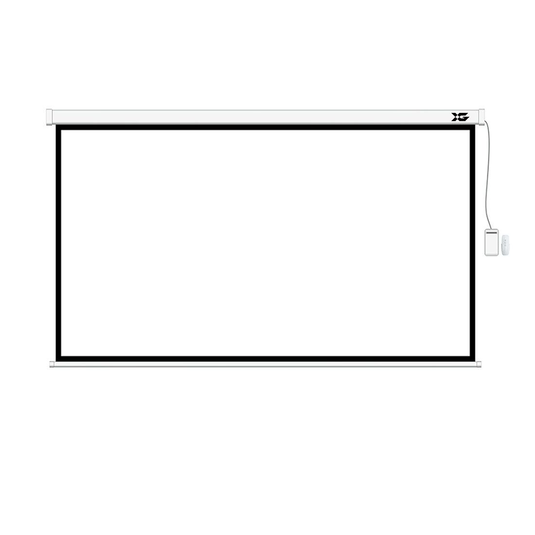 Экран моторизированный (с пультом Д/У) XG DLS-ERC300x180W (115"х65"), Ø - 137", 16:9