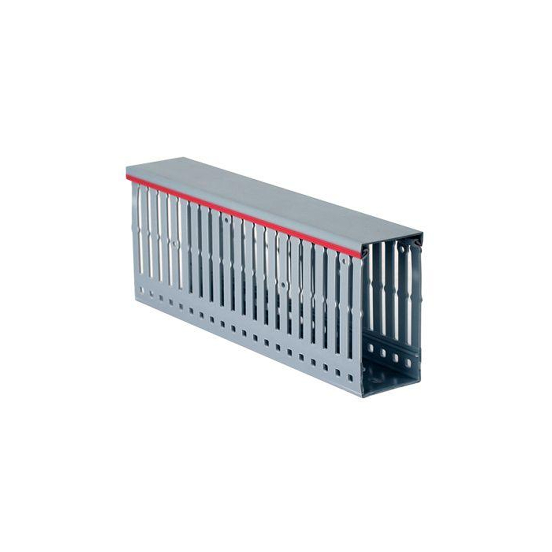 Короб перфорированный DKC 40x40 серый RL6