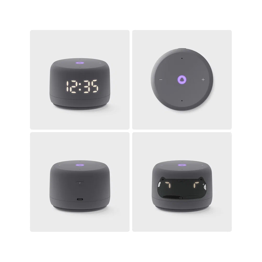 Умная колонка Яндекс Станция Лайт с Алисой Второе поколение Графит — изображение 2