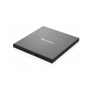 Внешний привод Verbatim CD/DVD 43886 Slim USB-C Чёрный