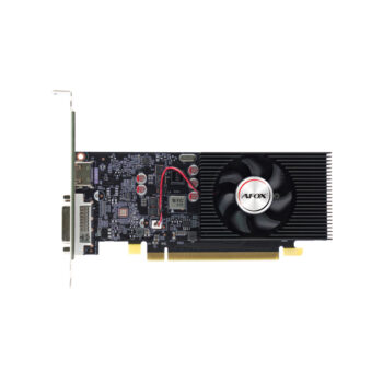 Видеокарта AFOX GT1030 4GB D4 LP Single Fan (AF1030-4096D4L2)