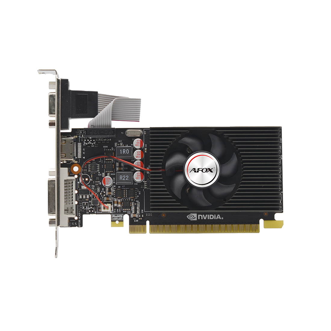 Видеокарта AFOX GT240 1GB D3 LP Single Fan (AF240-1024D3L2-V2)
