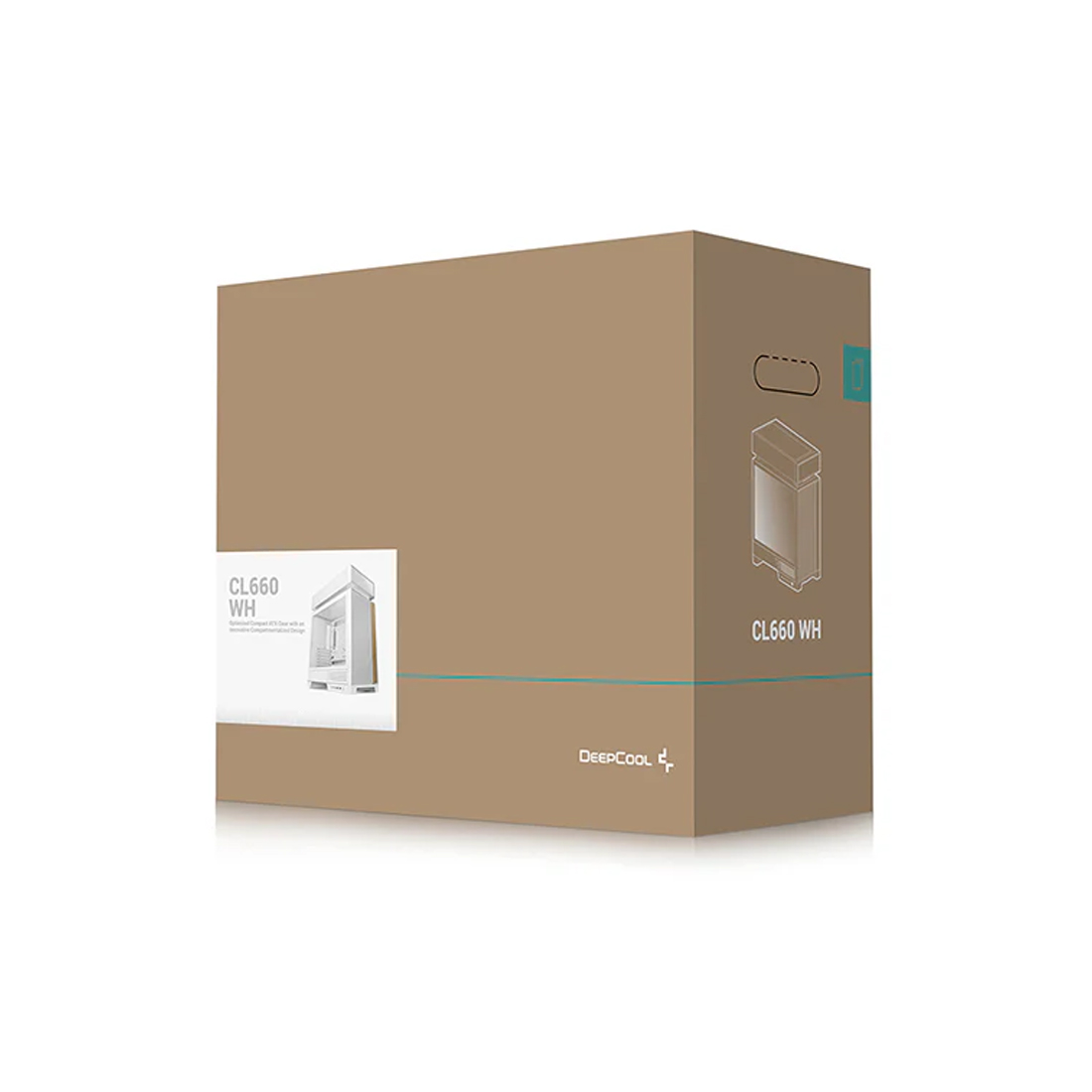 Компьютерный корпус Deepcool CL660 WH без Б/П — изображение 3