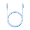 Интерфейсный кабель Baseus Silky Type-C to iP 20W 1m Blue (P10377700313-00)